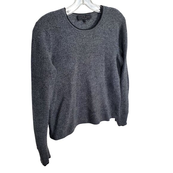 rag & bone Sweaters - Rag & Bone Womens Size M Sweater Ribbed Knit Merino Wool Crewneck Minimalist